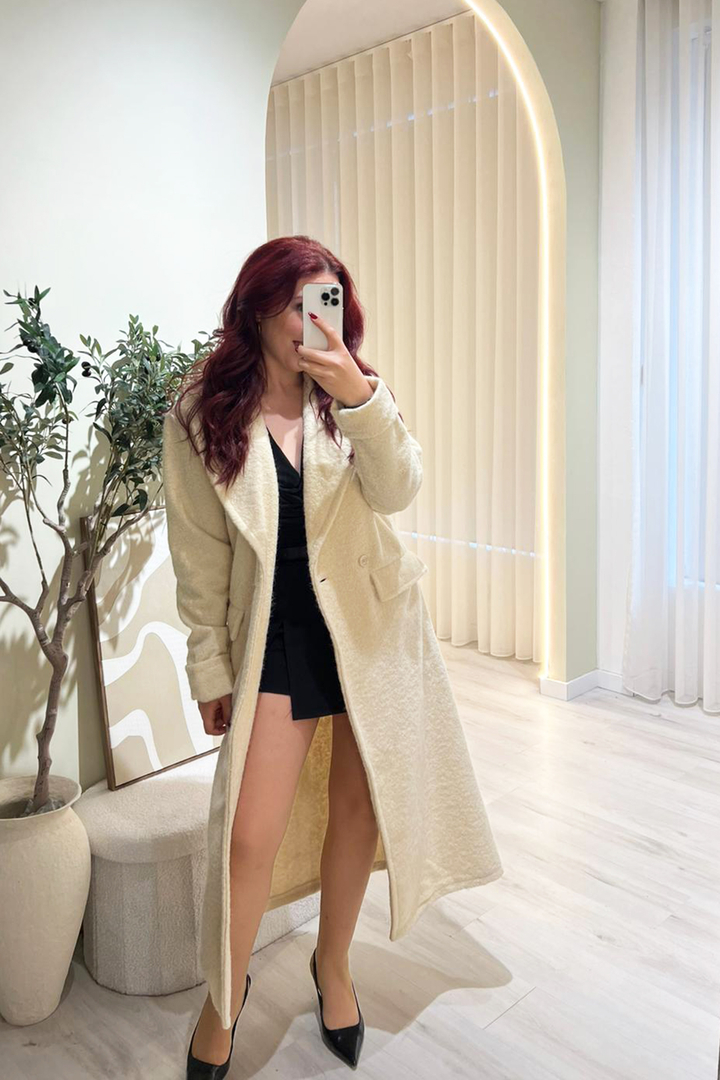 Sobretudo Perola Lã 