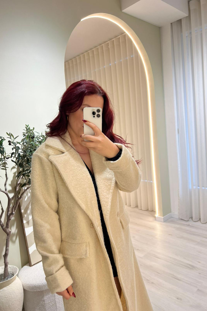 Sobretudo Perola Lã 