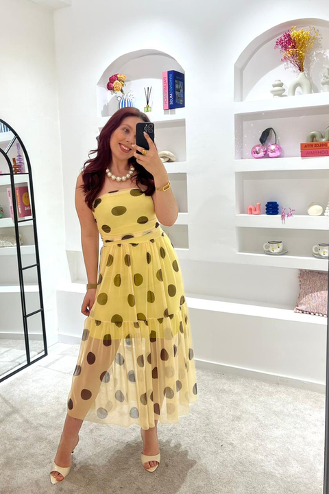 Vestido Sevilha Amarelo