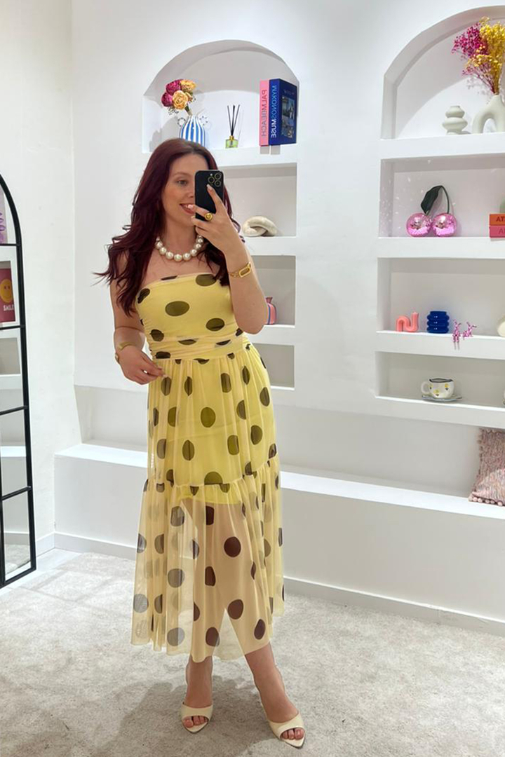 Vestido Sevilha Amarelo