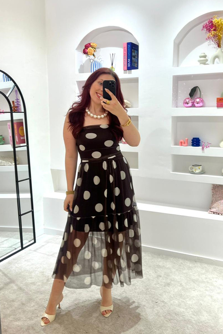 Vestido Sevilha Castanho