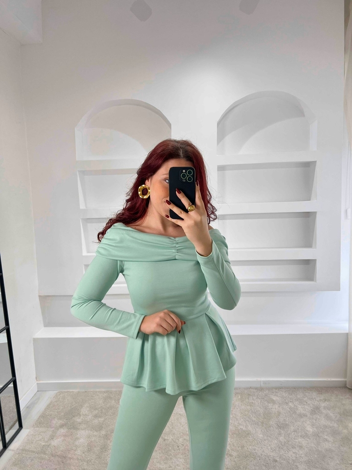 Conjunto Assunción Verde Água 