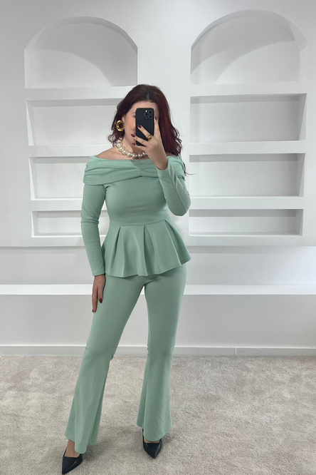 Conjunto Assunción Verde Água 