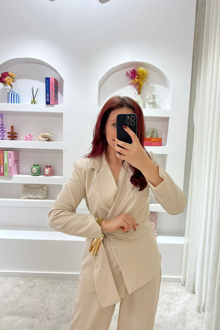 Conjunto Gloria Bege