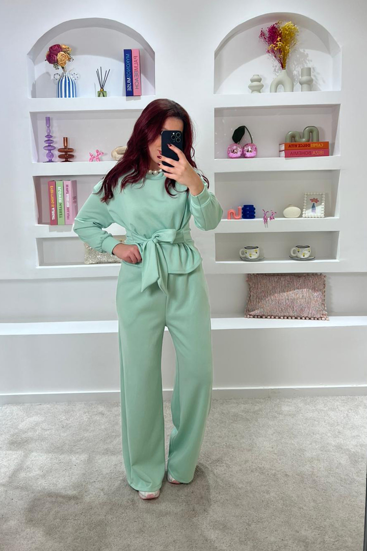 Conjunto Laço Verde Àgua