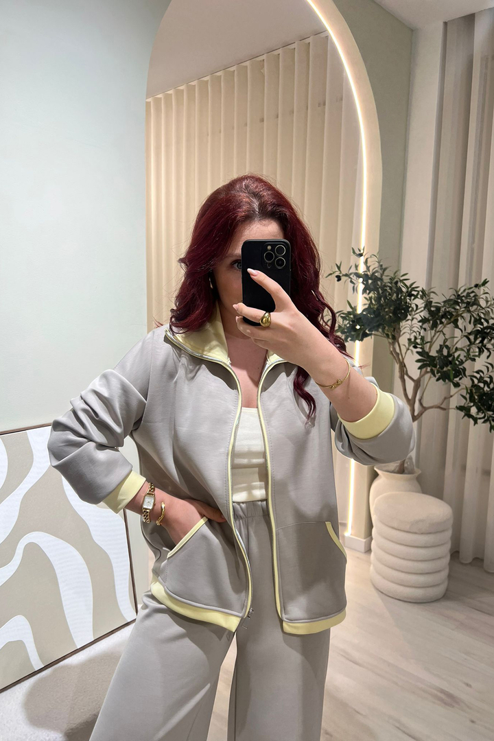 Conjunto Candy Taupe