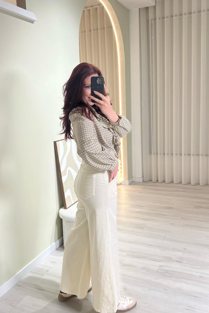 Calça Bombazine Pérola