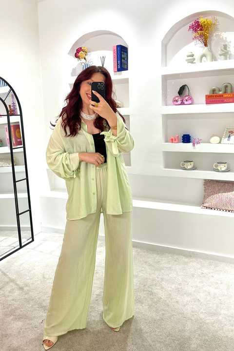Conjunto Verde Alinhado