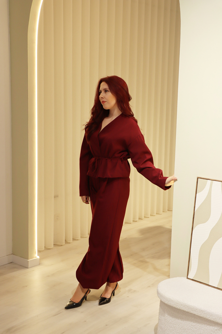 Conjunto Anaísa Bordeaux