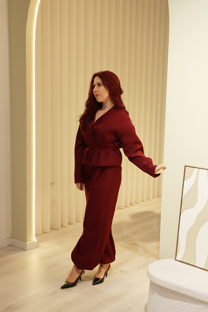 Conjunto Anaísa Bordeaux