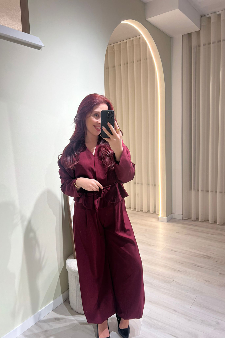 Conjunto Anaísa Bordeaux