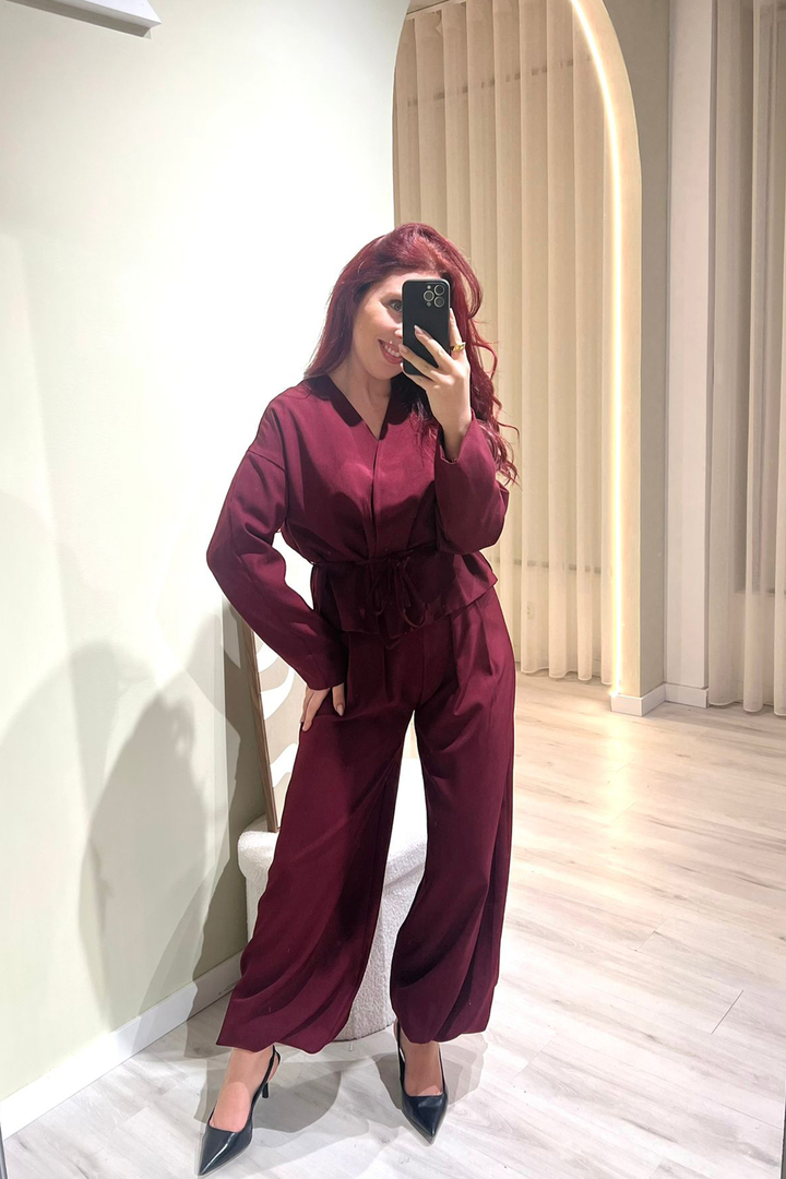 Conjunto Anaísa Bordeaux