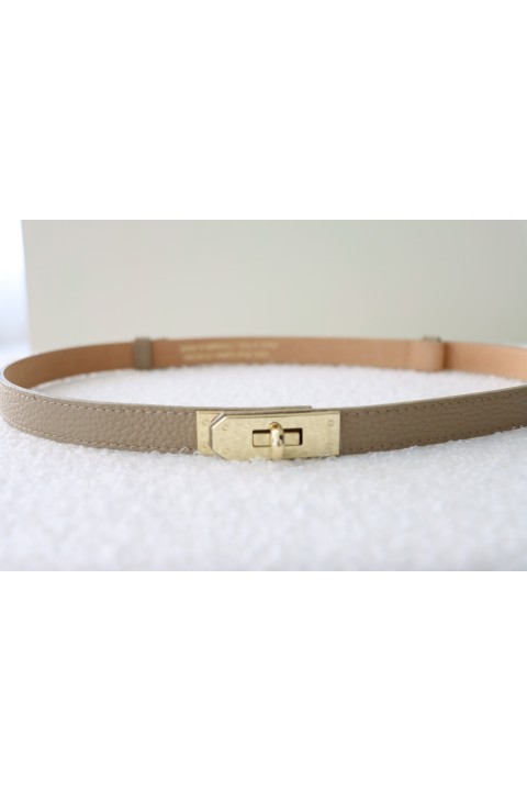 Cinto Inspiração Hermès (Bege)
