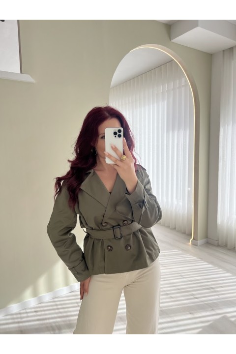 Gabardina Curta