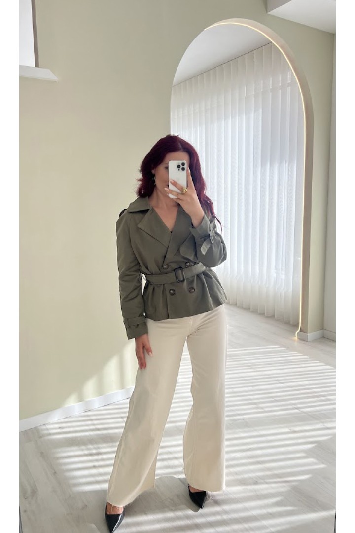 Gabardina Curta