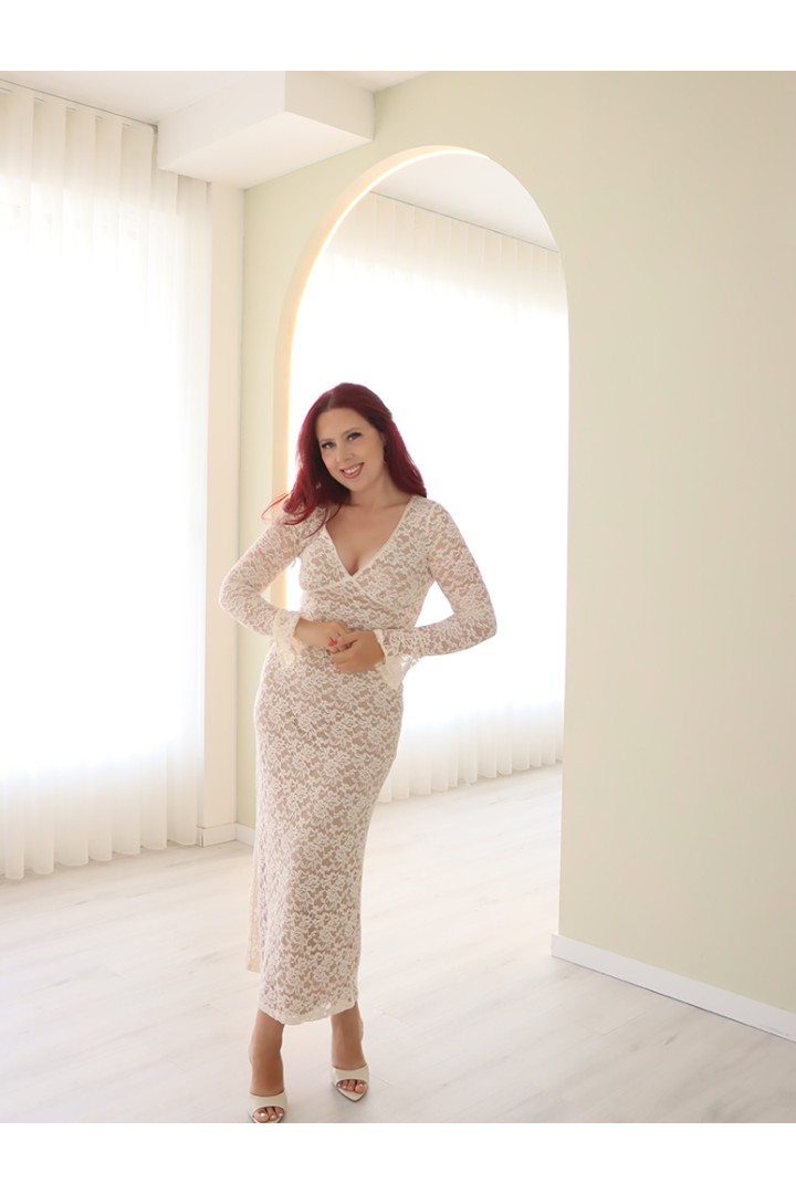 Vestido em Renda